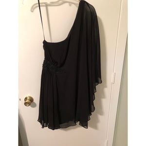 One shoulder dress